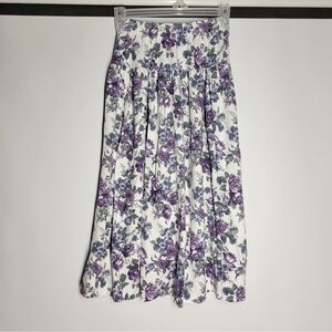 Fritzi California Floral A-line Midi Skirt